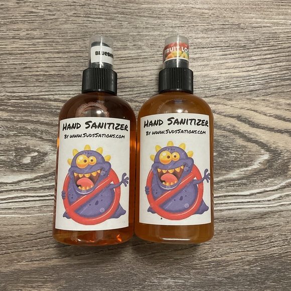 Homemade Sudstations Hand Sanitizer Fruit Loops and Blueberry Muffin NEW - Picture 1 of 4